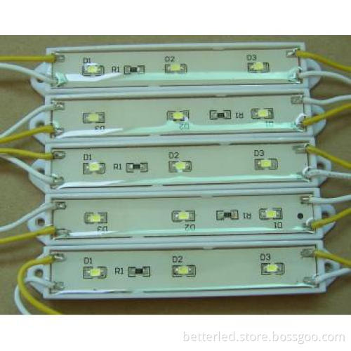 SMD 3528 waterproof Led module with plastic cover